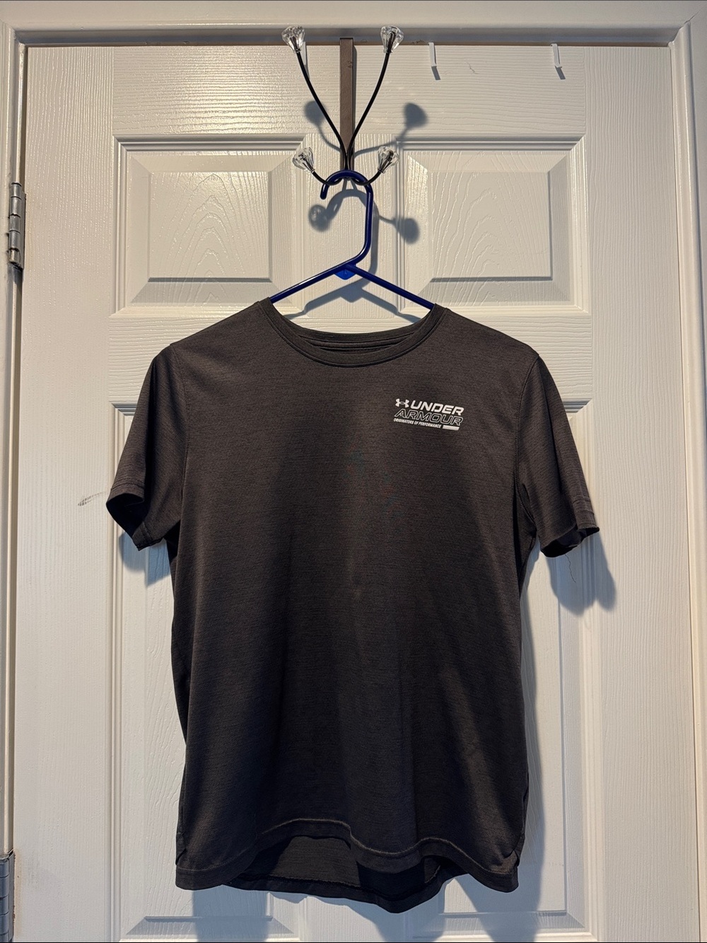 Under Armour Dark Gray Performance Crew Neck Tee